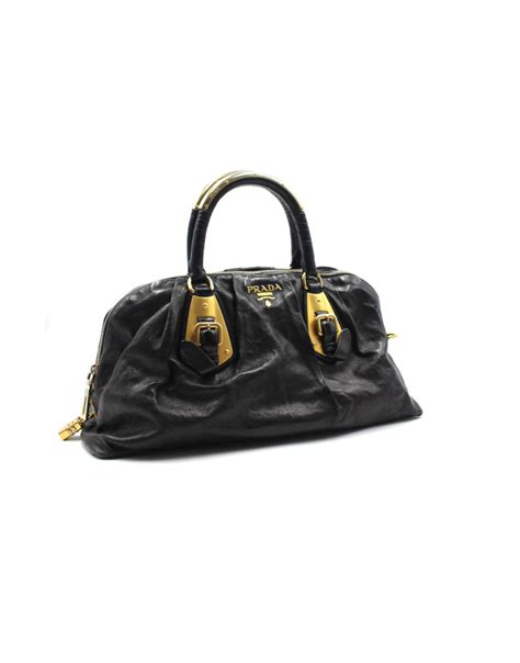 handbag prada ecopelle nera|prada handbags history.